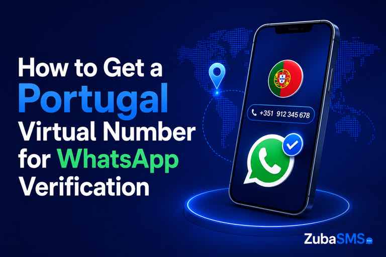 Portugal Virtual Number for WhatsApp verification using SMS OTP